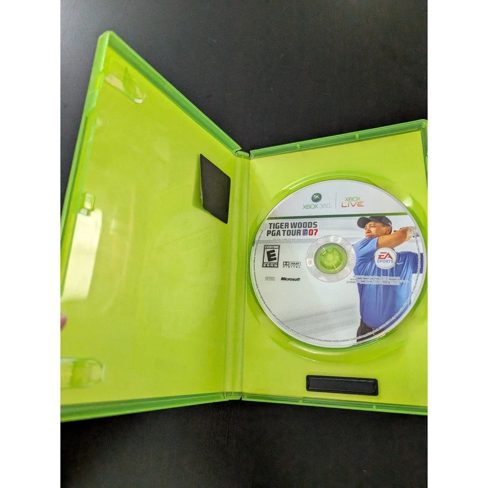 Tiger Woods PGA Tour 07 (Microsoft Xbox 360, 2006) No‎ Manual -TESTED